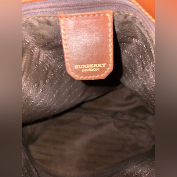 BURBERRY Nova Check Tote Bag Leather - Picture 13 of 13